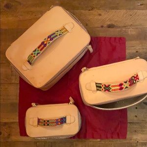 Consuela Diego Slim Train Bag set of three